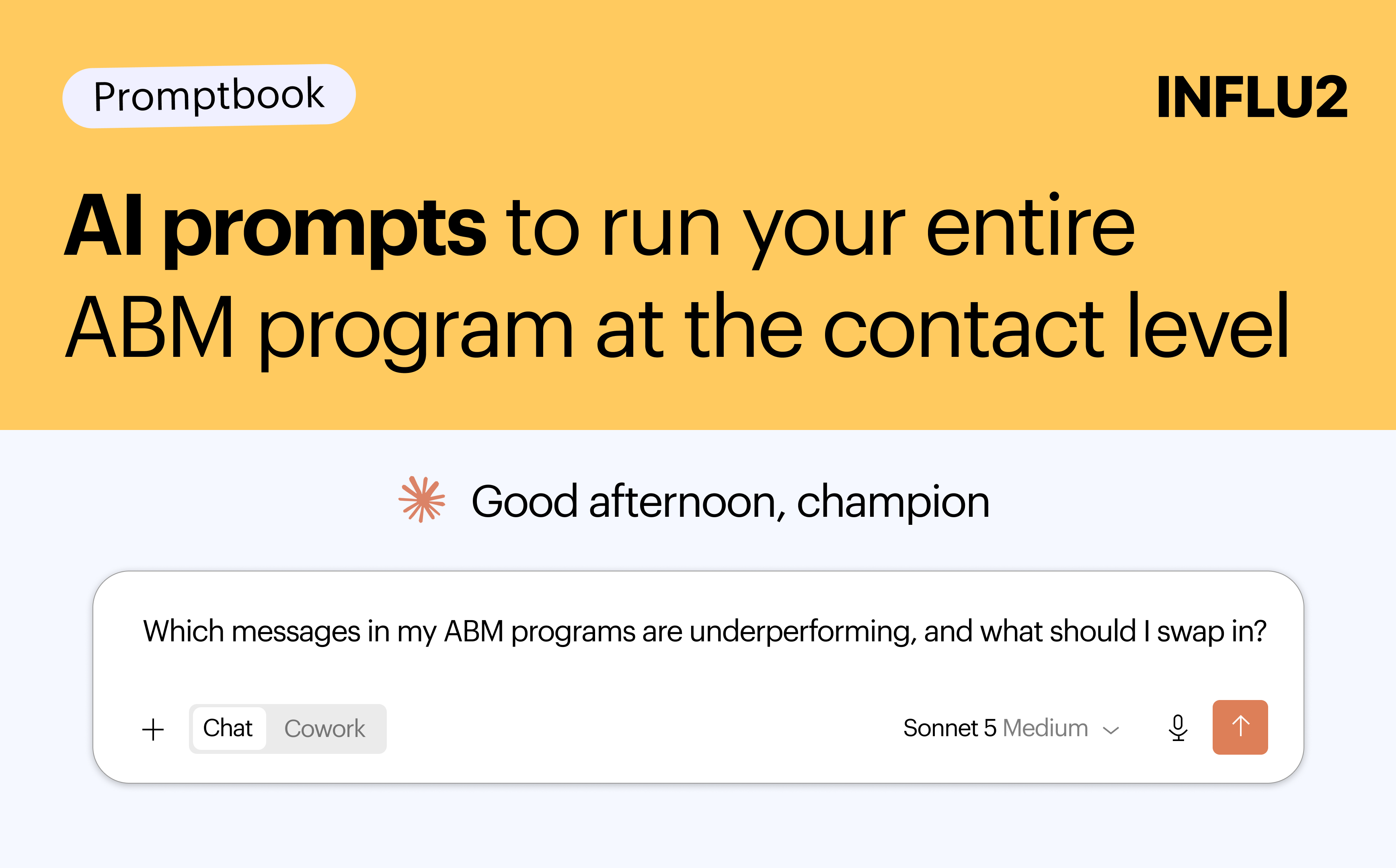 The Influ2 MCP promptbook